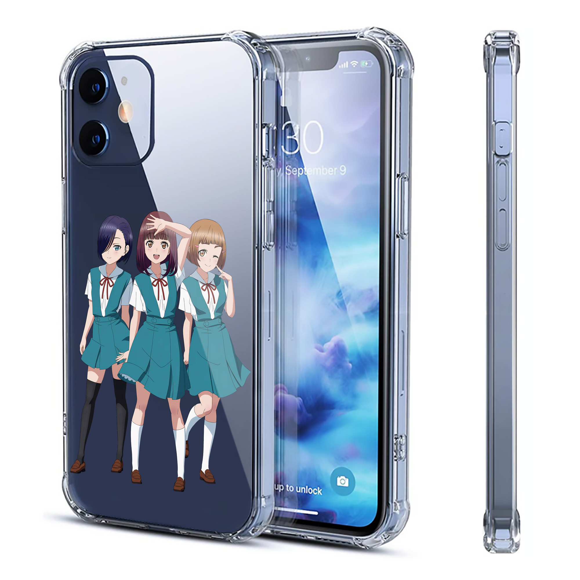 （画像用） EVA 新世紀エヴァンゲリオン 【iPhone 12シリーズ対応】透明スマホケース（クリアソフトケース）